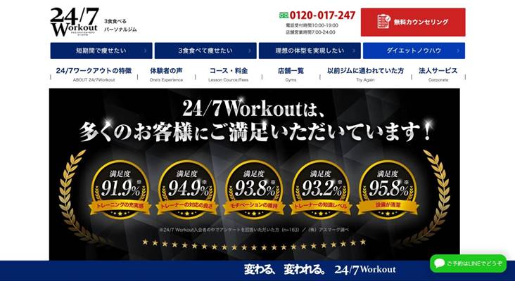 24/7Work out新宿東口店